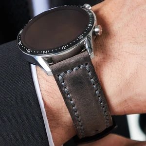 Huawei Watch GT5 / GT4 Gt 2 3 4 5 Pro 46mm Uyumlu Deri Kordon Watch Gt2 E Gt2e Gt2pro Gt3 Pro Gt3pro Se 2e Elite Huawei Watch 4 Pro Ultimate Deri Kordon Kayış 46 22mm