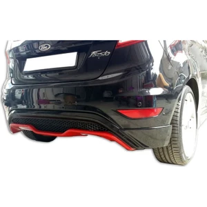 Paşa Tuning Ford Fiesta (2009-2016) St Desing Arka Tampon Eki - Difüzör (Plastik)