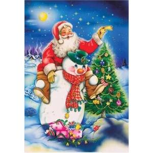 Keskin Color Keskin Simli Yılbaşı Tebrik Kartı Zarflı Tekli