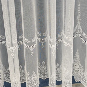 Evihtiyaclarım By ioc Tül Perde Serpme Desenli Yeni Sezon Keten Görünümlü Zemin Ütü Sezmez Tül Perde 1x2 Seyrek Pileli Tül Perde
