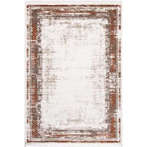 Enti Halı Çam Halı Lizbon 4502 Taba Enti Halı Modern Eskitme Desenli Makine Halısı