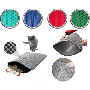 Elekli Kedi Tuvalet Önü Paspası 90 x 60 cm