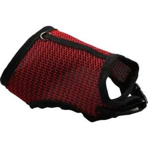 Kedi Göğüs Tasması Terleme Yapmaz Air Kumaş 120 cm Ip -25*35 cm Kırmızı