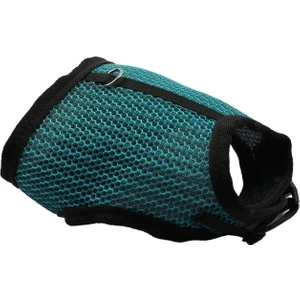 Kedi Göğüs Tasması Terleme Yapmaz Air Kumaş 120 cm Ip -25*35 cm Turkuaz