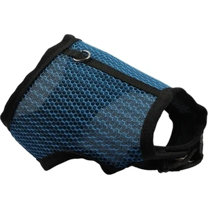 Kedi Göğüs Tasması Terleme Yapmaz Air Kumaş 120 cm Ip -25*35 cm Mavi