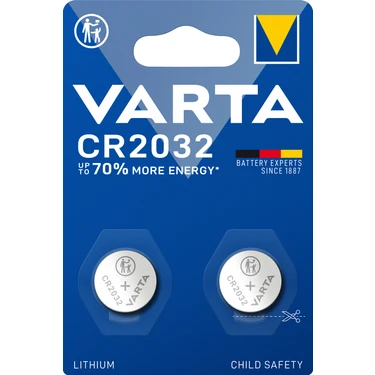 VARTA CR 2032 Lityum Düğme Pil