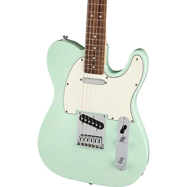 Squier bullet telecaster limited edition electric guitar surf store green