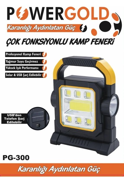 Aral Mini Avm Powerdex Kamp Feneri Işıldak Projektör