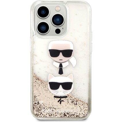 iPhone 14 Pro Uyumlu Kılıf Sıvılı Simli K&c Head Dizayn Kapak fiyatları