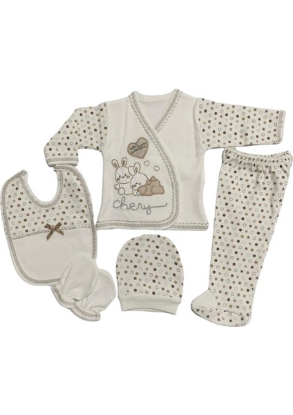 Yenidoğan Bebek 5'li Hastahane Çıkış Seti