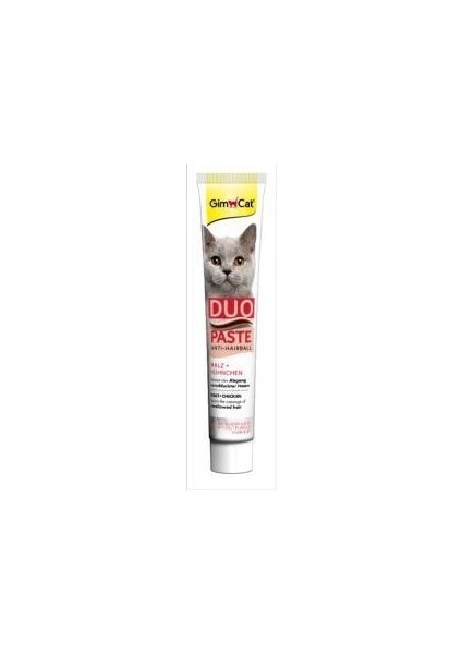Gimcat Anti Hairball Tüy Yumağı Önleyici Peynirli Maltlı Kedi Ödül Macunu 50 gr