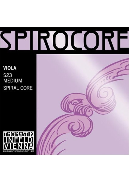 Viyola Aksesuar Spirocore Tel Thomastik Infeld S23