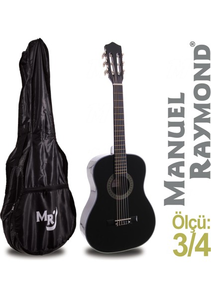 Manuel Raymond Klasik Gitar Junior Manuel Raymond MRC87BK (Kılıf Hediye)