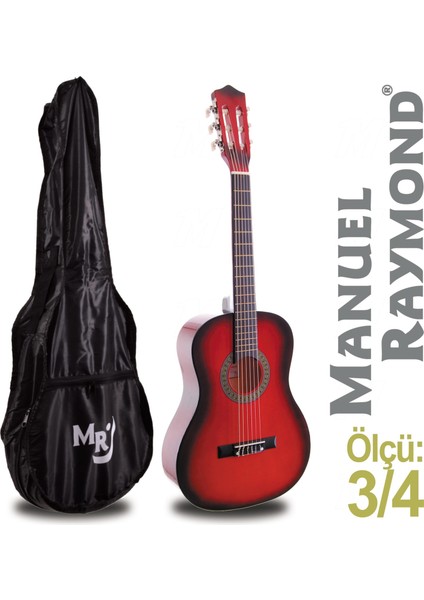 Klasik Gitar Junior Manuel Raymond MRC87RB (Kılıf Hediye)