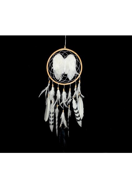 Melekli Düş Kapanı Dreamcatcher Rüyakapanı Dekoratif Hediyelik