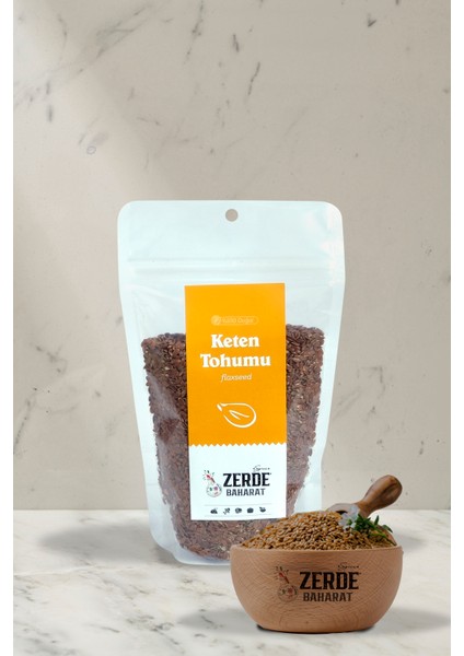 Zerde Baharat Keten Tohumu 100  gr