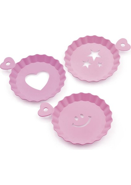 Tatlı ve Kahve Süsleme Şablonu 3 Lü 10 cm