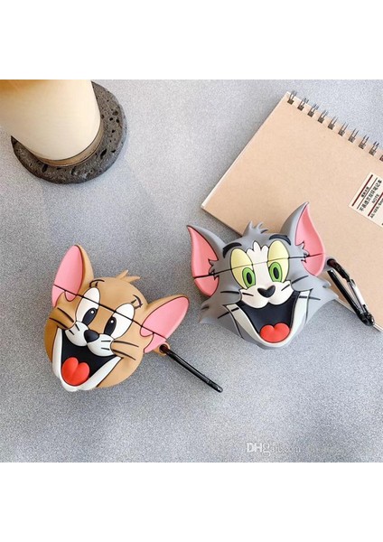 1-2 Kılıf Tom ve Jerry Gri