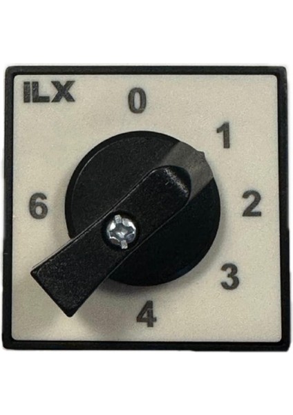 İL-XP4-ET016-010 1 Faz 10 Amper 1X10A 6 Kademeli Toplamalı Pako Şalter
