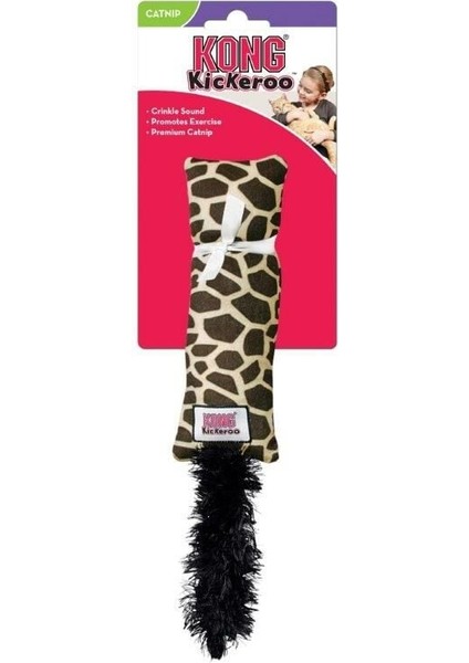 Kong Kickeroo Kediotlu Kedi Oyuncağı 40CM