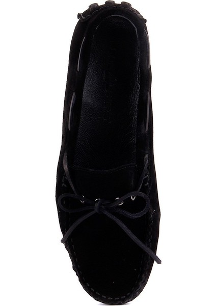 Siyah Süet Erkek Loafer