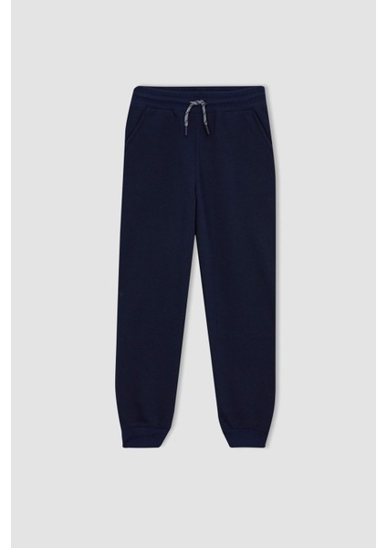 Erkek Çocuk Lacivert Pike Okul Eşofman Altı K8846A623AU