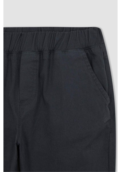Erkek Çocuk Gri Gabardin Okul Pantolonu T8850A623AU