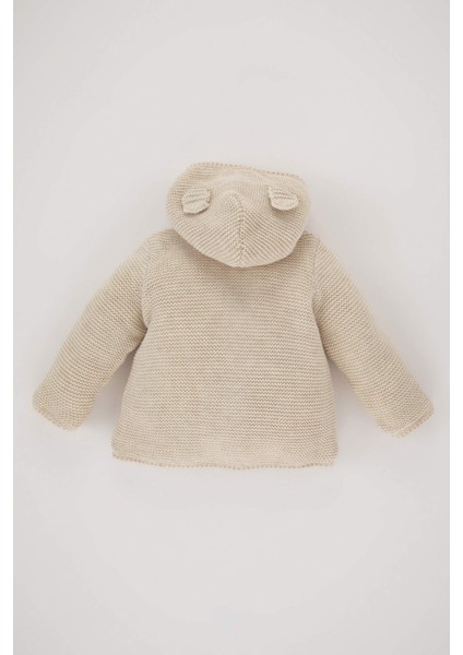 Kız Bebek Kapüşonlu Triko Hırka A4071A523AU indirimleri