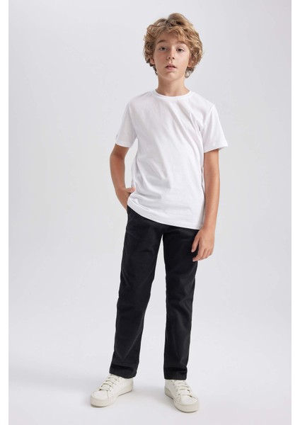 Erkek Çocuk Bisiklet Yaka 2'li Kısa Kollu Tişört X8801A623AU fiyatları