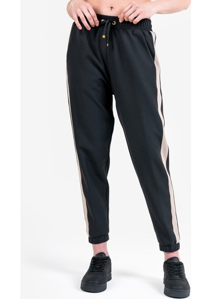 Siyah Kadın Eşofman Altı 23N-2108