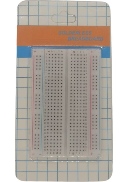 Breadboard Orta Boy 400 Hücreli