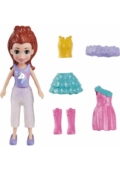 Polly Moda Aksesuarları Seti GDM01 - Lila-Unicorn Bluz