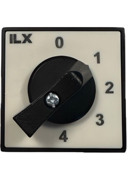 İL-XP4-ET014-025 1 Faz 25 Amper 1X25A 4 Kademeli Toplamalı Pako Şalter