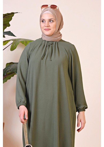 Kadin Buyuk Beden Ayrobin Uzun Anne Elbise fırsatları