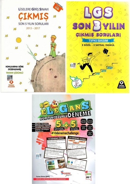 LGS Çıkmış Son 8 Yıl - LGS Genel 10 Deneme