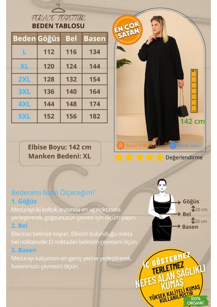 Kadin Buyuk Beden Ayrobin Uzun Anne Elbise fiyatları