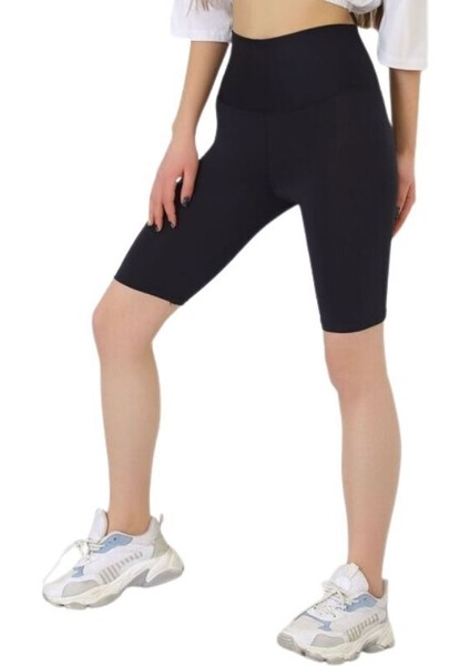 Kısa Şort Tayt Esnek Rahat Yazlık Nefes Alan Kumaş Toparlayıcı Tayt Şort fırsatları