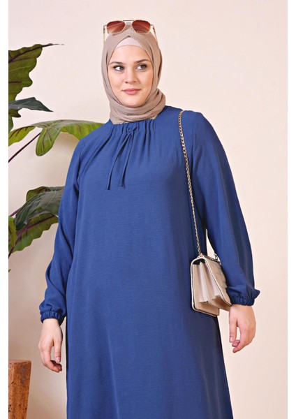 Kadin Buyuk Beden Ayrobin Uzun Anne Elbise fırsatları