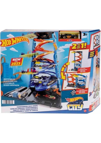 HKX43 Hot Wheels Heyecanlı Yarış Kulesi