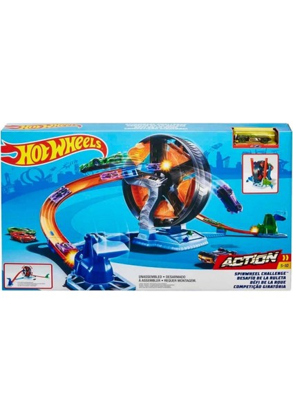 GJM77 Hot Wheels Dönen Tekerlek Macerası Yarış Seti