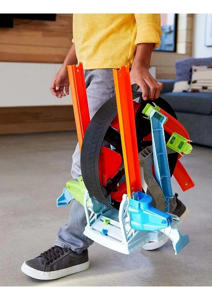 GJM77 Hot Wheels Dönen Tekerlek Macerası Yarış Seti fırsatları