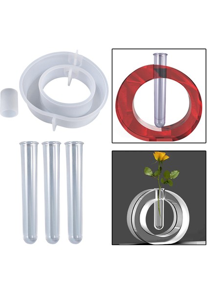 Kristal Silikon, Test Tüpleri ile Reçine El Sanatları Dıy Epoksi Stili 1 (Yurt Dışından) modelleri