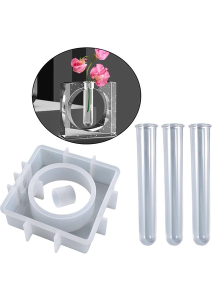 Dıy Çiçek Reçine Döküm Silikon Kristal Döküm Partisi Zanaat Hediye Stili 3 (Yurt Dışından) modelleri