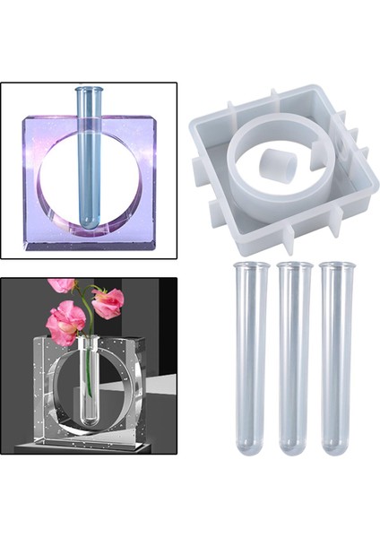 Dıy Çiçek Reçine Döküm Silikon Kristal Döküm Partisi Zanaat Hediye Stili 3 (Yurt Dışından) fırsatları