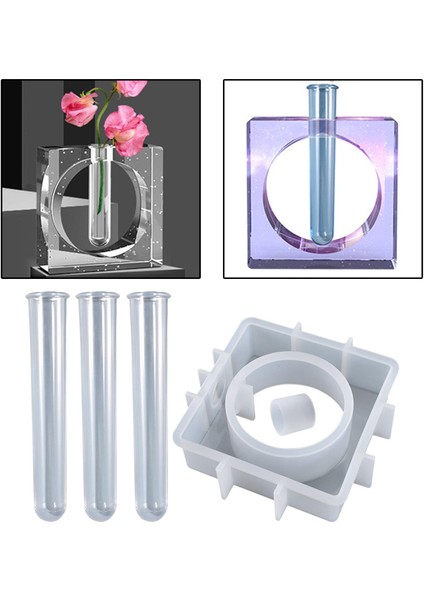Dıy Çiçek Reçine Döküm Silikon Kristal Döküm Partisi Zanaat Hediye Stili 3 (Yurt Dışından) indirimleri