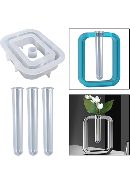 Kristal Silikon, Test Tüpleri ile Reçine El Sanatları Dıy Epoksi Stili 2 (Yurt Dışından) modelleri