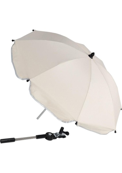 Bebek Pram Pushchair Güneş Yağmur Dayanıklı Şemsiye Taşınabilir Beyaz (Yurt Dışından) fiyatları