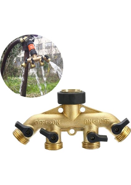 4 Yollu Bahçe Hortumu Ayırıcı Hortumu Adaptör Hortumu Hortum Su Distribütörü Fıskiyesi Avrupa Ipliği (Yurt Dışından) modelleri