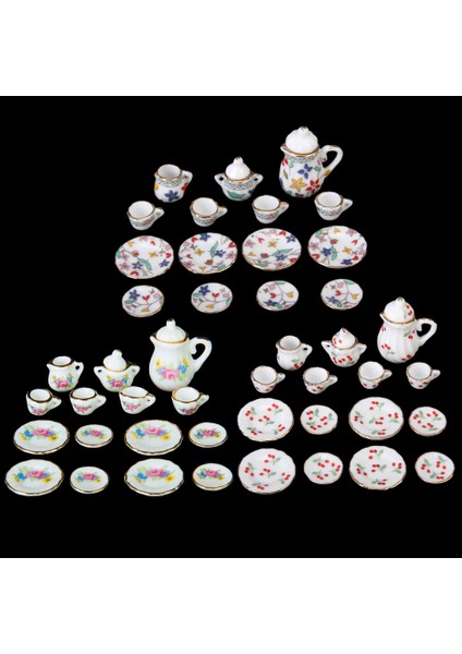 15 Picece Minyatür Çin Kırmızı 1/12 Ölçek (Yurt Dışından)