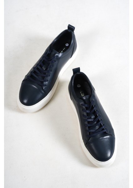 M3-Lcv Lacivert Hakiki Deri Erkek Spor Ayakkabı & Sneaker fiyatları